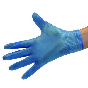 Vinyl BLUE Gloves / 1000 Carton