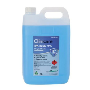 DISINFECTANTS: 5L Clinicare Hospital Grade IPA 70%