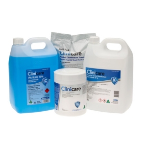 WIPES: Clinicare Hospital Grade Disinfectant IPA 70% – Supply Portal